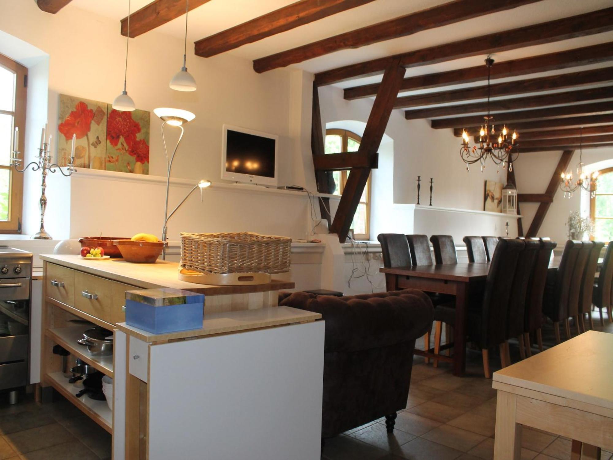 Vila Mansion In Gressow With Terrace Garden Bbq Pond Bicycles Exteriér fotografie